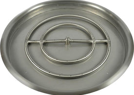 Round Drop in Pan with Round Burner- 6 sizes available