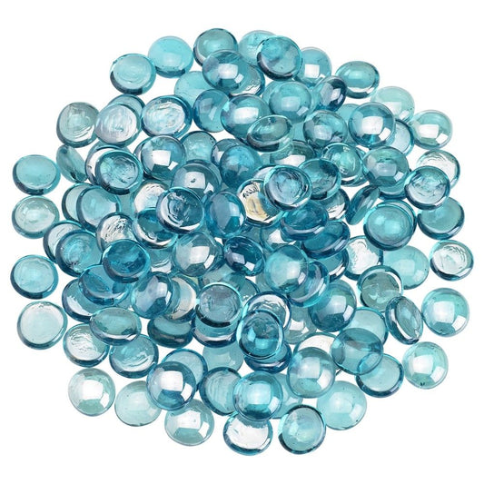 Aqua Blue Luster Firebeads