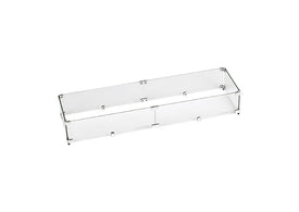 Linear Tempered Glass Wind Guard for 36" Pan