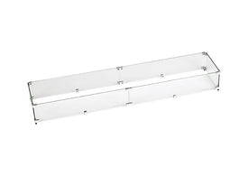 Linear Tempered Glass Wind Guard for 48" Pan