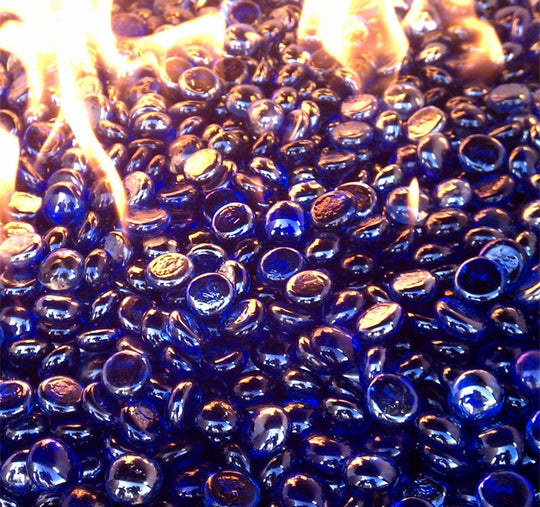 Royal Blue Luster Firebeads