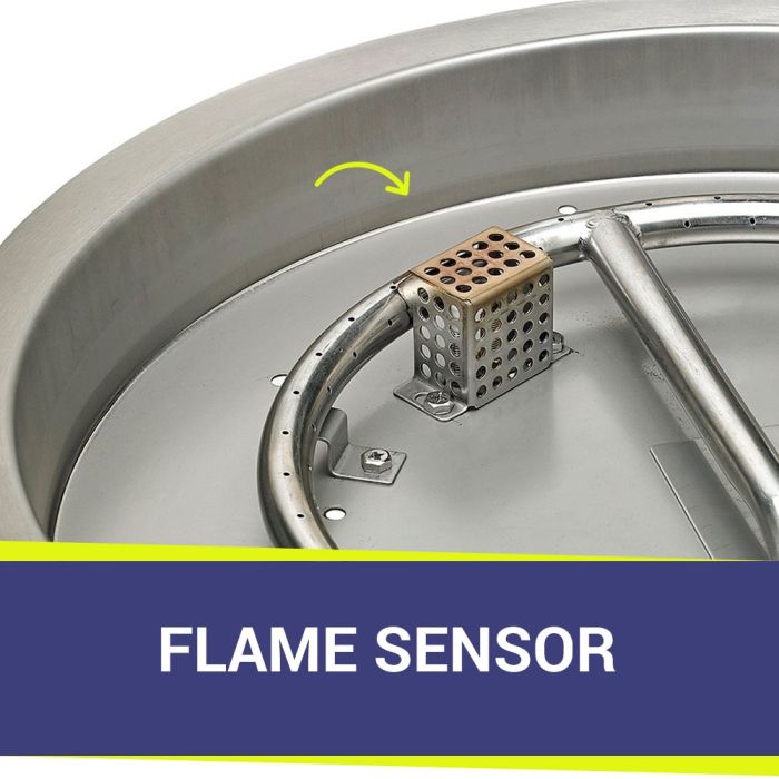 Round Drop-In Pan CSA Certfied Ignition System