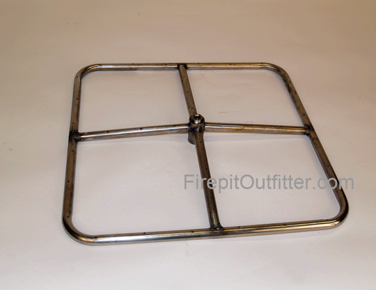 18" Square Stainless Steel Ring