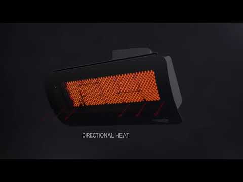 Bromic Tungsten 6000W Smart-Heat Electric Heater- Black