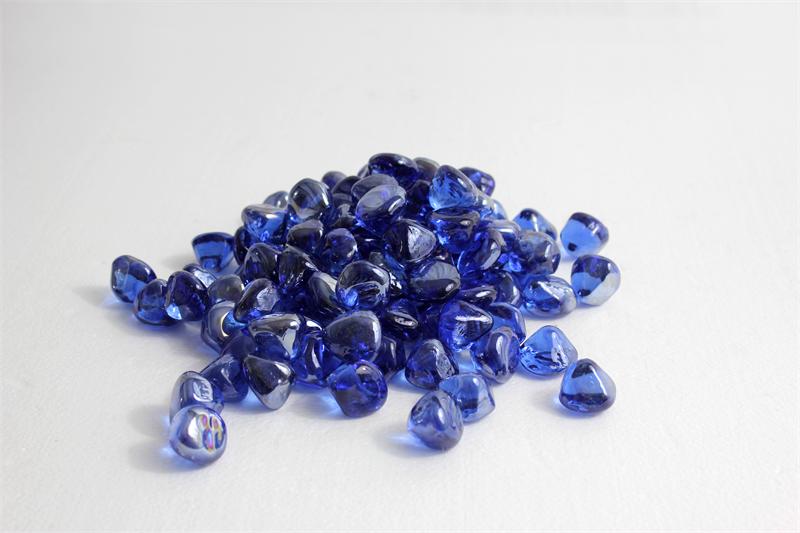 Zircon Midnight Blue Luster Fire Glass