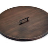 Round Oil Rubbed Bronze Drop In Pan Covers- AFG