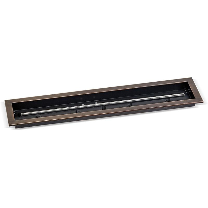 Linear Oil Rubbed Bronze Drop-In Pan