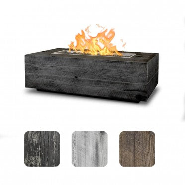 Coronado Wood Grain Gas Fire Pit (7 sizes)