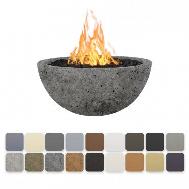 Luna Gas Fire Pit Bowl (2 sizes, 30″ or 38″)