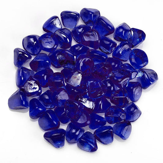 Zircon Midnight Blue Luster Fire Glass