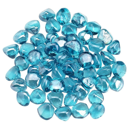 Zircon Powder Blue Luster Fire Glass