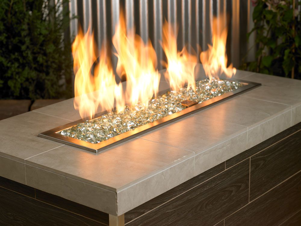 Zircon Rain Drop Luster Fire Glass